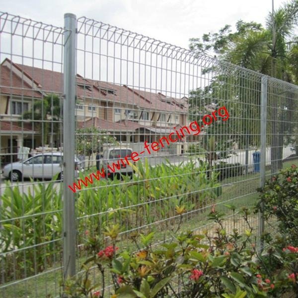 Roll Top Mesh Panel Fencing