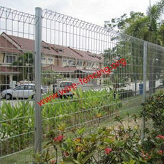 Roll Top Mesh Panel Fencing