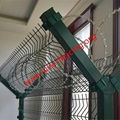 hot dipped galvanized or powder coating welded airport fence factory 2