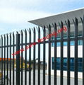 hot dipped galvanized or powder coating palisade fencing 2