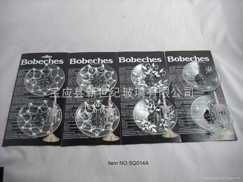 bobeches (glass candle ring)