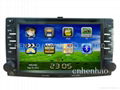 HD 7 GPS car DVD player for KIA Sportage Cerato ISDB-T