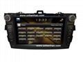 9950K 8" Car dvd gps navigation for TOYATO /COROLLA 2008-2010 (Digital screen)