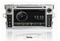 Pure Android headunit car dvd gps for toyota Verso