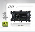 Pure Android headunit car dvd gps for toyota Yaris(2012)