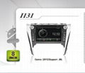 Pure Android headunit car dvd gps for toyota camry(2012) Support JBL