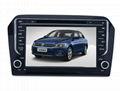 9952 HD in dash car dvd gps navigation for VW Santana/Jetta(2013)