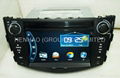 7" in dash 2 din Car dvd for RAV4 navigation system