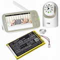 SP554478 BabyPhone Battery For Infant Optics  DXR-8 Pro  5