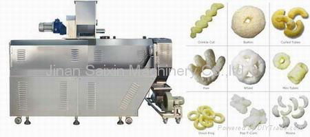 Double screw food extruder 4