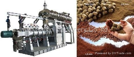 Double screw food extruder 5