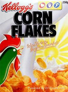 Kelloggs corn flakes machine