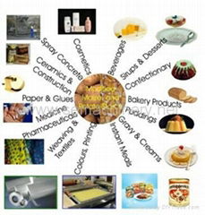 Modified starch machinery