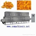 Breakfast extruded flakes processing line  5