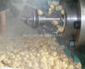 Textured or texturized vegetable protein machine