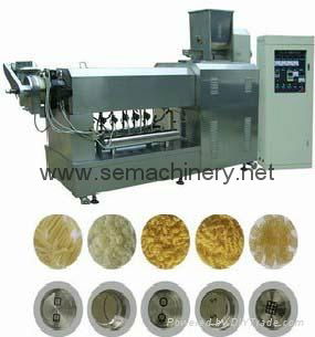 Italy Macaroni pasta pellets extruder machine 5