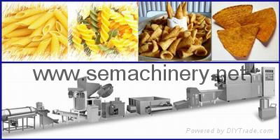 Italy Macaroni pasta pellets extruder machine 2