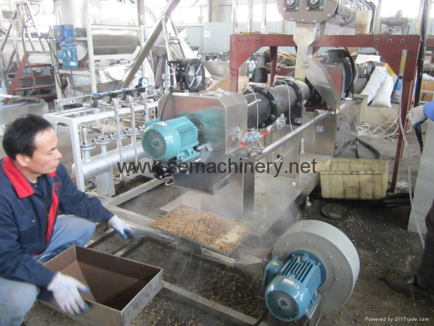 fish food making machine, floating fish food machine,fish food processing line 3