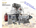 Pregelatinized modified starch extrusion machine