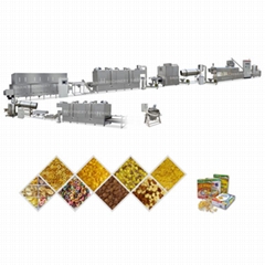 corn flakes machine breakfast cereals puff snacks processing line