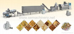 Snacks(core filling food) processing line