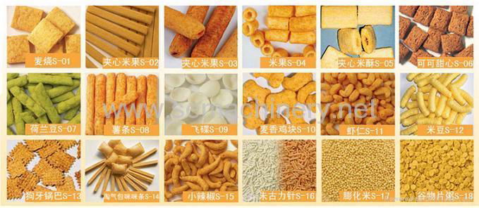 Snacks(core filling food) processing line 4