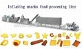Infalting snacks processing line 1