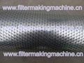 Perforated mesh for filters