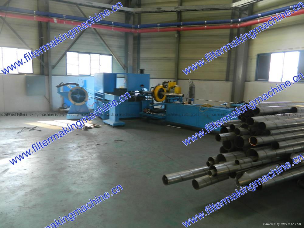 stainless steel duct machine