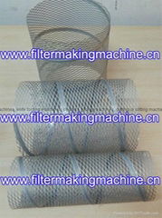 expanded mesh spiral core machine sc15