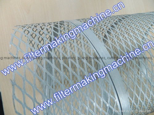 expanded mesh spiral core machine sc15 3