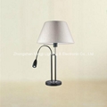 Hotel table lamp Reading lamp Task light