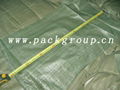 sell green pp woven garbage bags