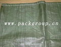 sell green garbage bags 