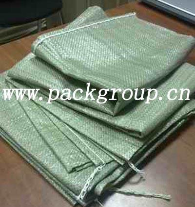 sell green pp garbage bags for building waste 4