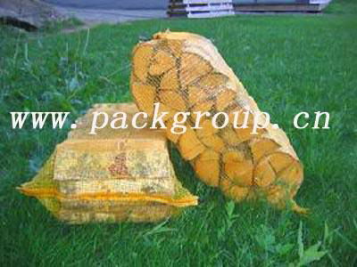 sell pp leno mesh bags firewood mesh bags  2