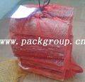 sell pp leno mesh bags firewood mesh bags  3