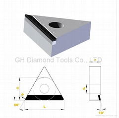 Full Edge PCD turning inserts TNMA