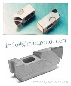 Diamond PCD PKD PCBN cartridge tipped insert