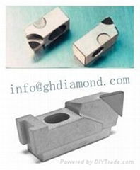 Diamond PCD PKD PCBN cartridge tipped insert