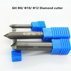 Diamond stone carving tools PCD engraving bit for stone granite marble