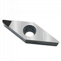 Diamond cutting insert VCGT VCMT PCD turning insert for aluminum wheel