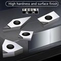 CNC Diamond grooving tools CBN PCD grooving inserts MGMN MRMN for aluminum 5