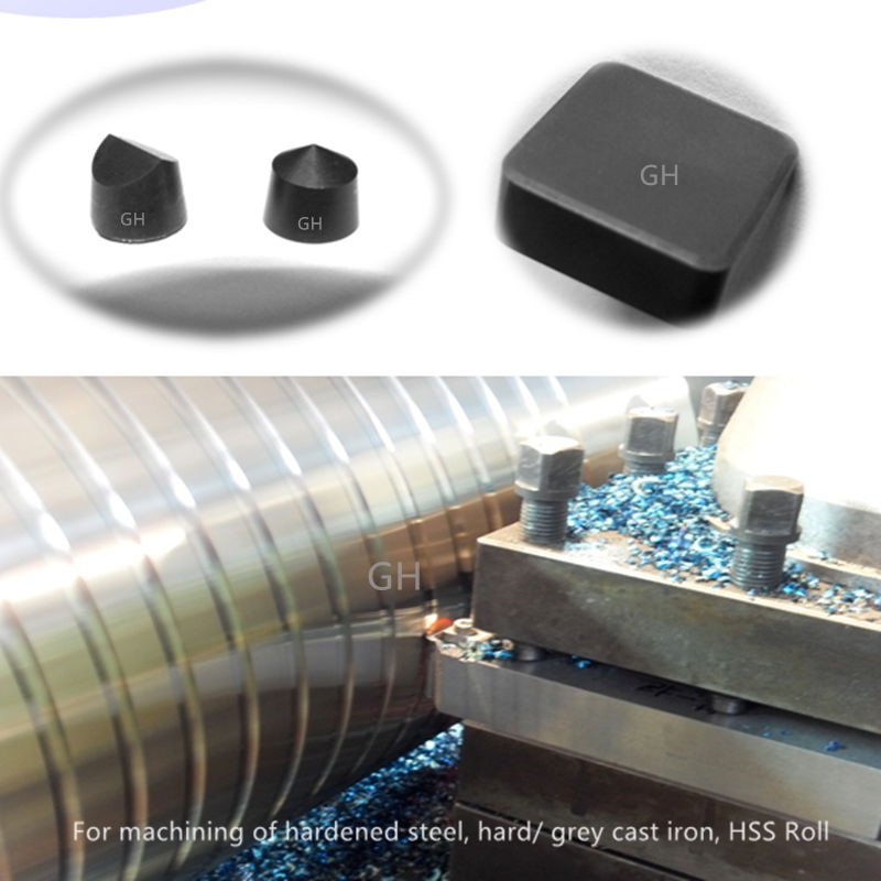CNC PCBN turning insert Solid CBN inserts SNMN CNMN for hardened steel cast iron SNMN120408