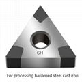 PCBN 6 tips turning insert TNGA TNMG Solild CBN Insert for hardened steel 1