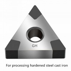PCBN 6 tips turning insert TNGA TNMG Solild CBN Insert for hardened steel