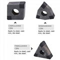 PCBN 6 tips turning insert TNGA TNMG Solild CBN Insert for hardened steel 5