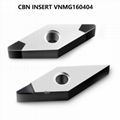 PCBN 4 tip turning inserts VNGA VNMG CBN insert  1