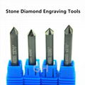 Diamond stone carving tools PCD engraving bit for stone granite marble (Hot Product - 1*)