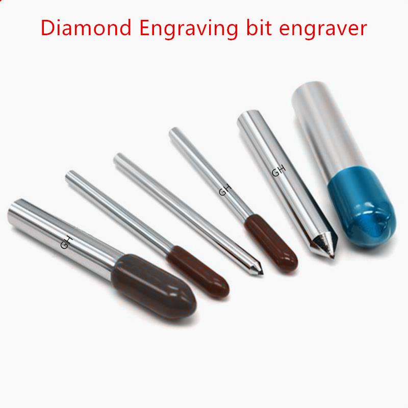 Diamond engraving bit 3.175 diamond drag engraver for stone ceramic glass alu 4